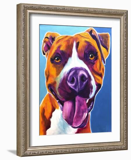 Pit Bull - Yummy-Dawgart-Framed Giclee Print