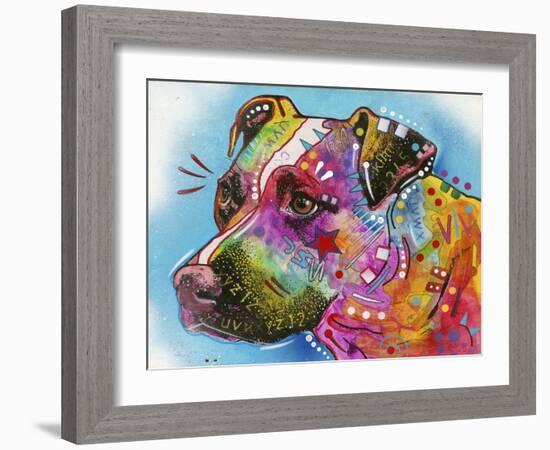 Pit Bull-Dean Russo-Framed Giclee Print