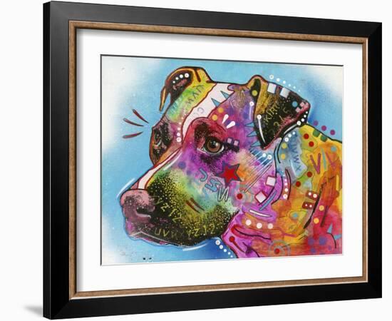 Pit Bull-Dean Russo-Framed Giclee Print