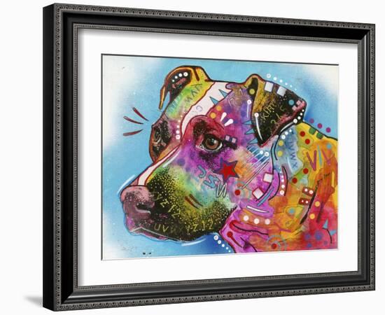 Pit Bull-Dean Russo-Framed Giclee Print