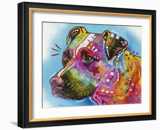 Pit Bull-Dean Russo-Framed Giclee Print