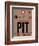 PIT Pittsburgh Luggage Tag 1-NaxArt-Framed Art Print