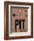PIT Pittsburgh Luggage Tag 1-NaxArt-Framed Premium Giclee Print