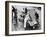 Pit Stop, Le Mans 24 Hours, France, 1955-null-Framed Photographic Print