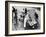 Pit Stop, Le Mans 24 Hours, France, 1955-null-Framed Photographic Print