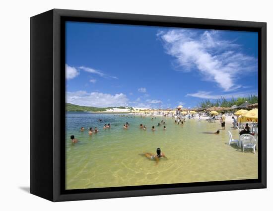 Pitangui Lake, Pigangui, Natal, Rio Grande Do Norte State, Brazil, South America-Sergio Pitamitz-Framed Premier Image Canvas