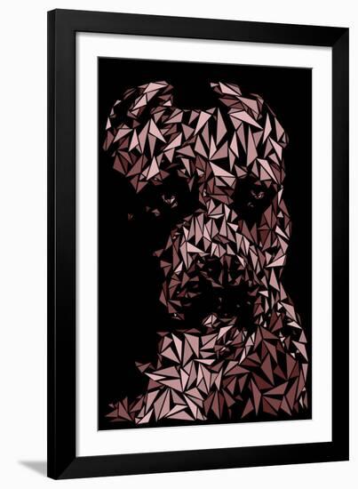 Pitbull-Cristian Mielu-Framed Premium Giclee Print