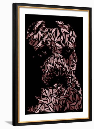 Pitbull-Cristian Mielu-Framed Premium Giclee Print