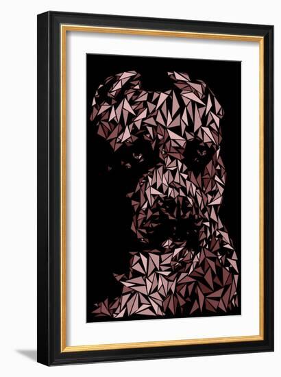 Pitbull-Cristian Mielu-Framed Premium Giclee Print