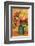 Pitcher of Flowers-Pierre-Auguste Renoir-Framed Premium Giclee Print