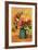 Pitcher of Flowers-Pierre-Auguste Renoir-Framed Premium Giclee Print