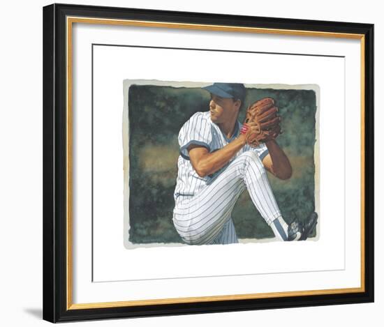 Pitcher-Glen Green-Framed Giclee Print