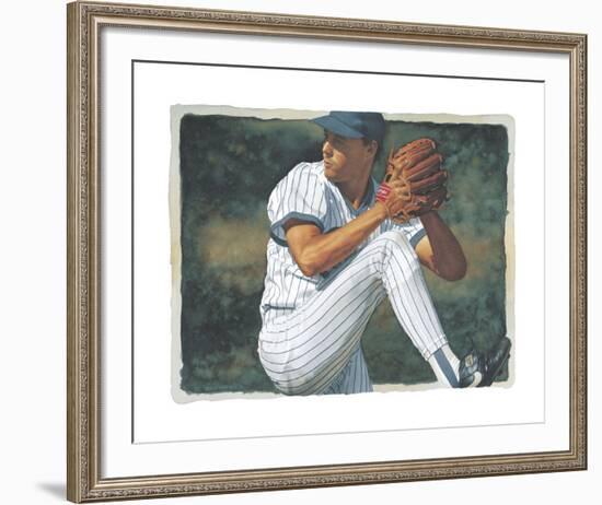 Pitcher-Glen Green-Framed Giclee Print