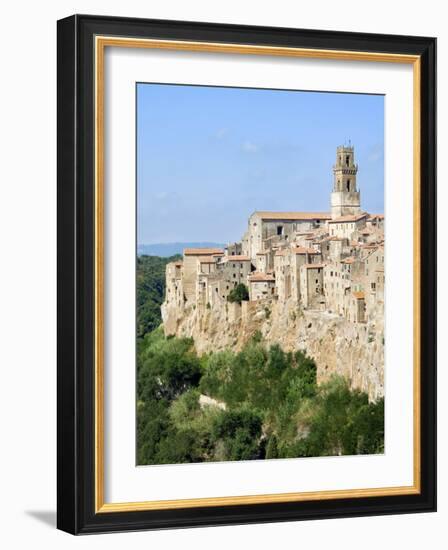 Pitigliano, Grosseto, Tuscany, Italy, Europe-Tondini Nico-Framed Photographic Print