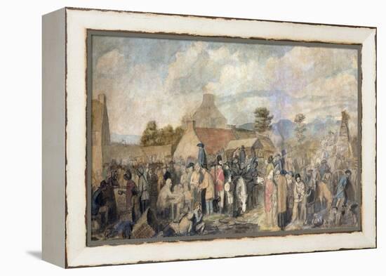 Pitlessie Fair, 1804-Sir David Wilkie-Framed Premier Image Canvas