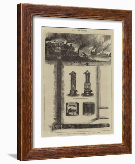 Pits and Pitmen-Matthew White Ridley-Framed Giclee Print