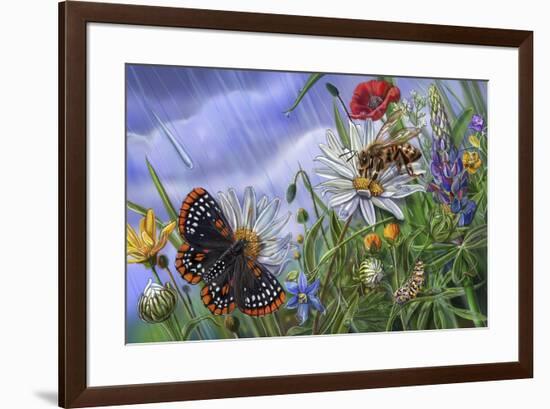 Pitter And Patter Spread 10-Cathy Morrison Illustrates-Framed Giclee Print