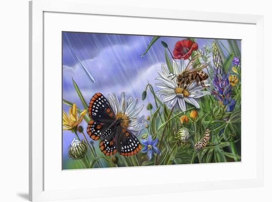 Pitter And Patter Spread 10-Cathy Morrison Illustrates-Framed Giclee Print