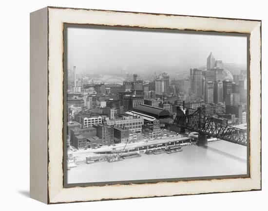 Pittsburgh in the 1940S-Marion Post Wolcott-Framed Premier Image Canvas