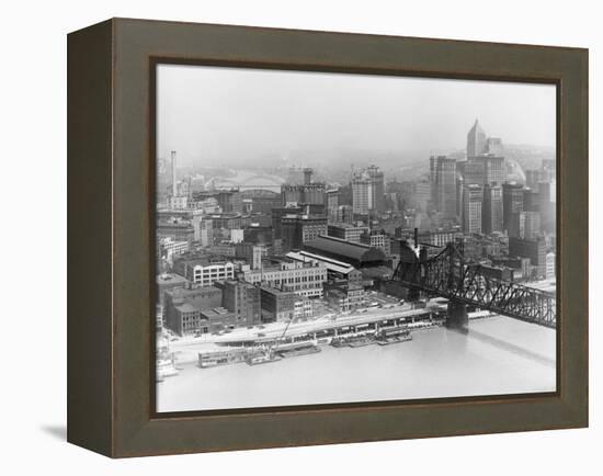 Pittsburgh in the 1940S-Marion Post Wolcott-Framed Premier Image Canvas