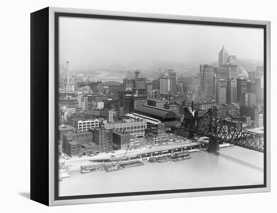 Pittsburgh in the 1940S-Marion Post Wolcott-Framed Premier Image Canvas