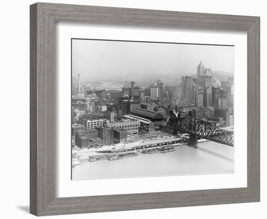 Pittsburgh in the 1940S-Marion Post Wolcott-Framed Photographic Print