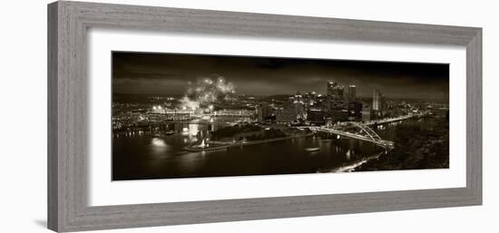 Pittsburgh PA B W-Steve Gadomski-Framed Photographic Print