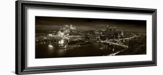 Pittsburgh PA B W-Steve Gadomski-Framed Photographic Print