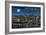 Pittsburgh, Pennsylvania - Skyline at Night-Lantern Press-Framed Art Print