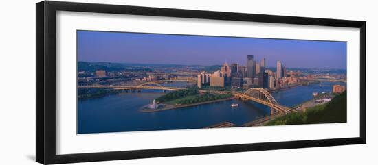 Pittsburgh,Pennsylvania Skyline-null-Framed Photographic Print