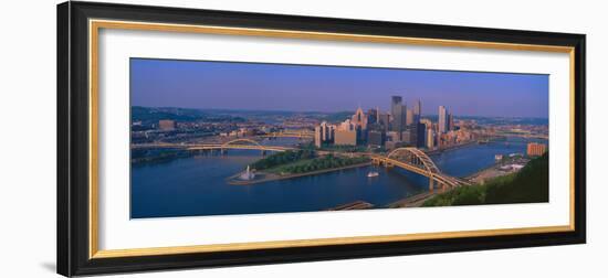 Pittsburgh,Pennsylvania Skyline-null-Framed Photographic Print