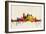 Pittsburgh Pennsylvania Skyline-Michael Tompsett-Framed Premium Giclee Print