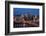 Pittsburgh's Skyline from Mount Washington at Night.-Zigi-Framed Photographic Print