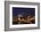 Pittsburgh's Skyline from Mount Washington at Night.-Zigi-Framed Photographic Print