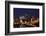 Pittsburgh's Skyline from Mount Washington at Night.-Zigi-Framed Photographic Print