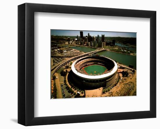 Pittsburgh - Three Rivers Stadium Final Season-Mike Smith-Framed Art Print