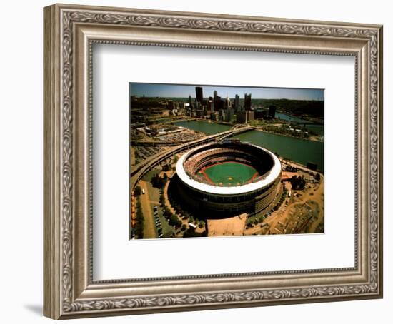 Pittsburgh - Three Rivers Stadium Final Season-Mike Smith-Framed Art Print