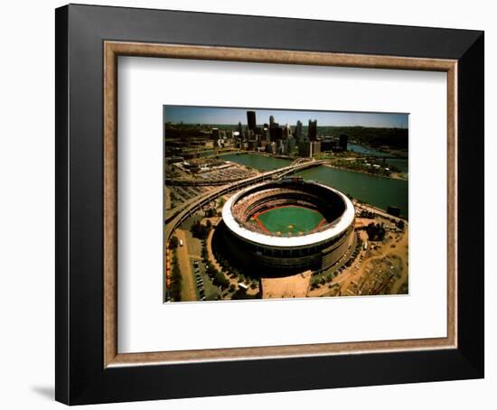 Pittsburgh - Three Rivers Stadium Final Season-Mike Smith-Framed Art Print
