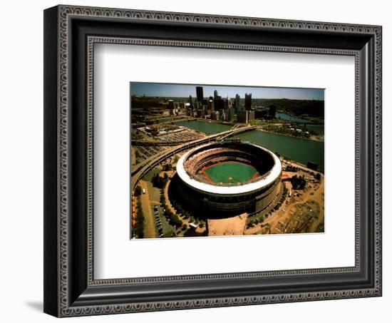 Pittsburgh - Three Rivers Stadium Final Season-Mike Smith-Framed Art Print