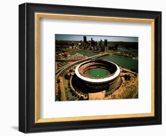 Pittsburgh - Three Rivers Stadium Final Season-Mike Smith-Framed Art Print