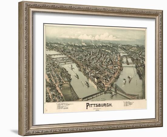 Pittsburgh-Dan Sproul-Framed Art Print