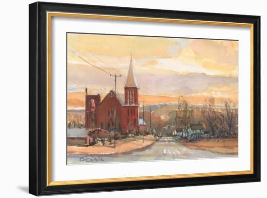 Pittsfield, Massachusetts-Stephen Calcasola-Framed Art Print