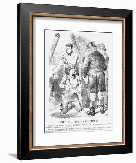 Pity the Poor Garotters!, 1872-John Tenniel-Framed Giclee Print