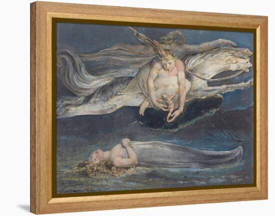 Pity-William Blake-Framed Premier Image Canvas
