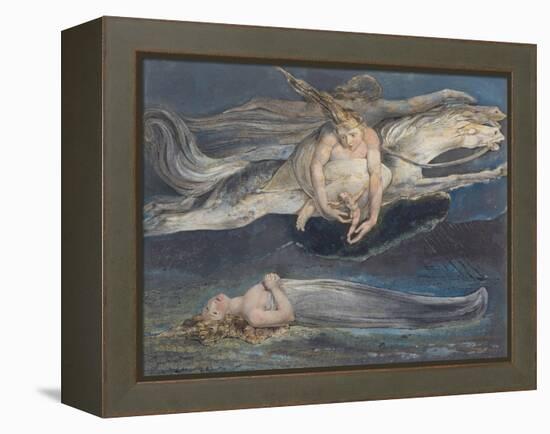 Pity-William Blake-Framed Premier Image Canvas