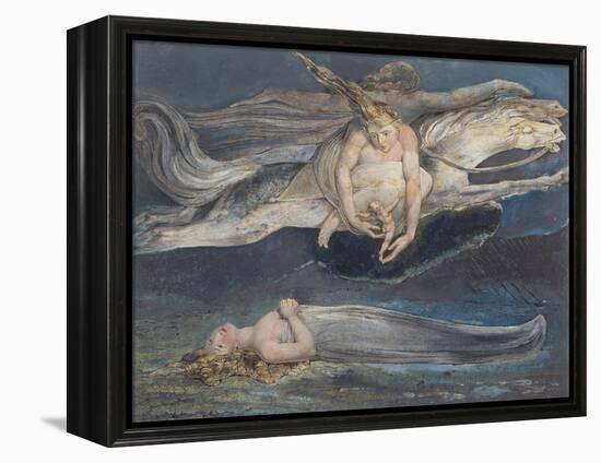 Pity-William Blake-Framed Premier Image Canvas