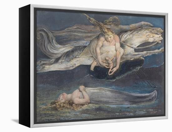 Pity-William Blake-Framed Premier Image Canvas