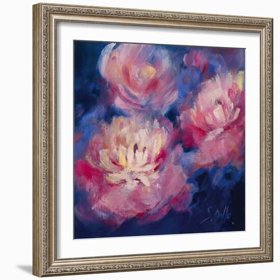 Pivoines-Genevieve Dolle-Framed Giclee Print