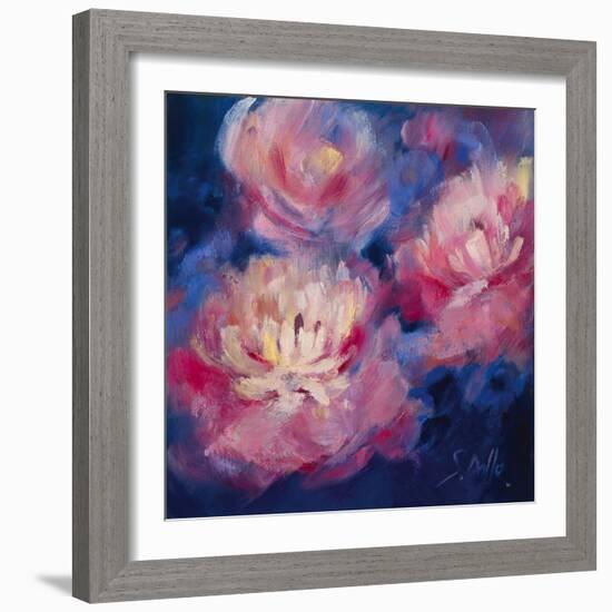 Pivoines-Genevieve Dolle-Framed Giclee Print