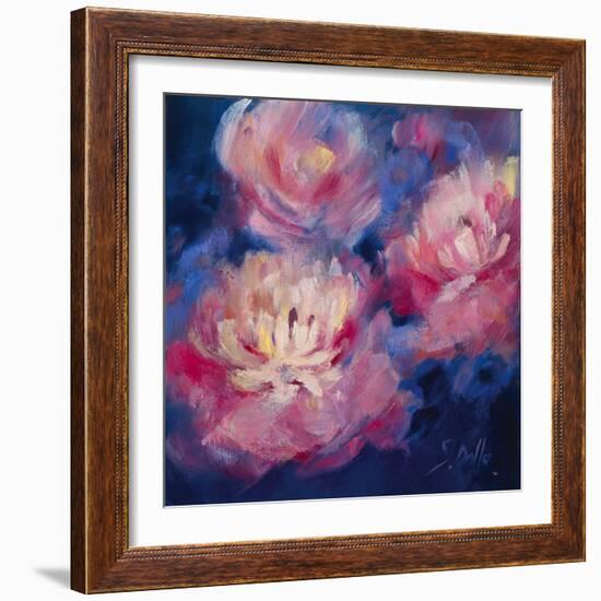 Pivoines-Genevieve Dolle-Framed Giclee Print